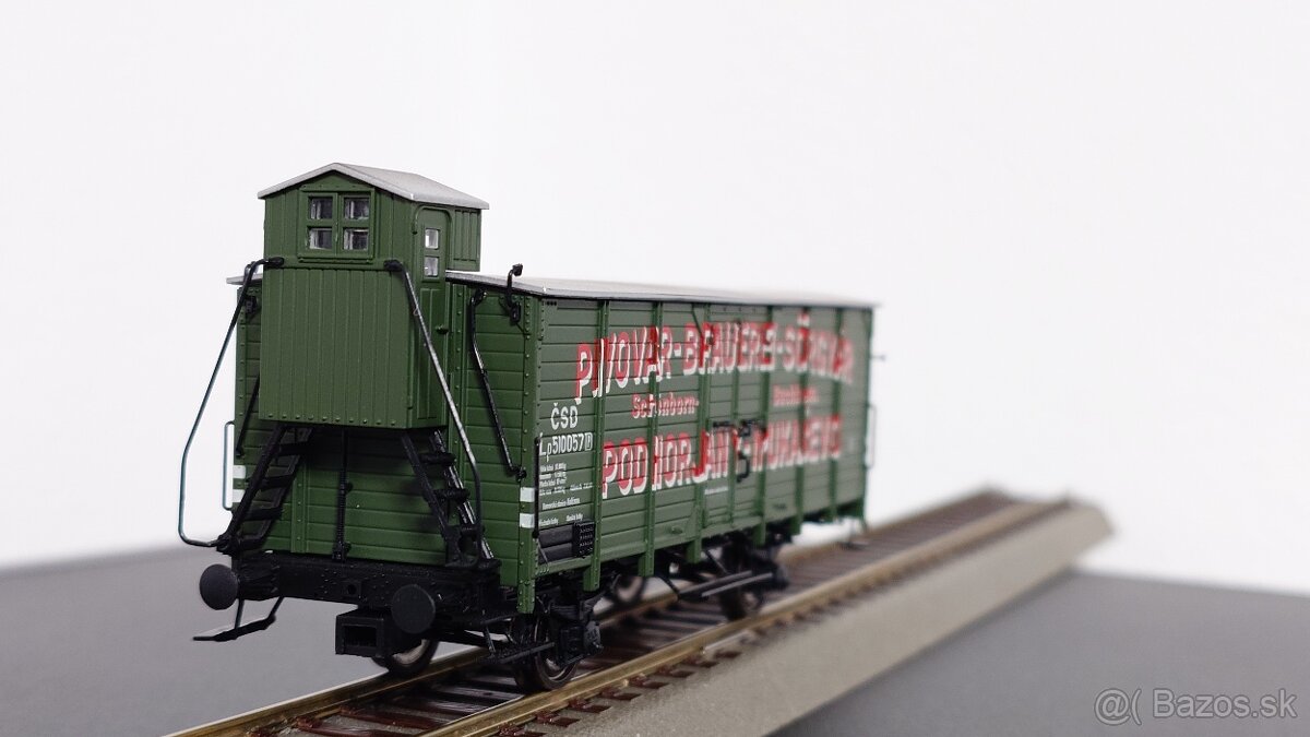 Nákladný vozeň ČSD Lp 501 057 P H0 - 2