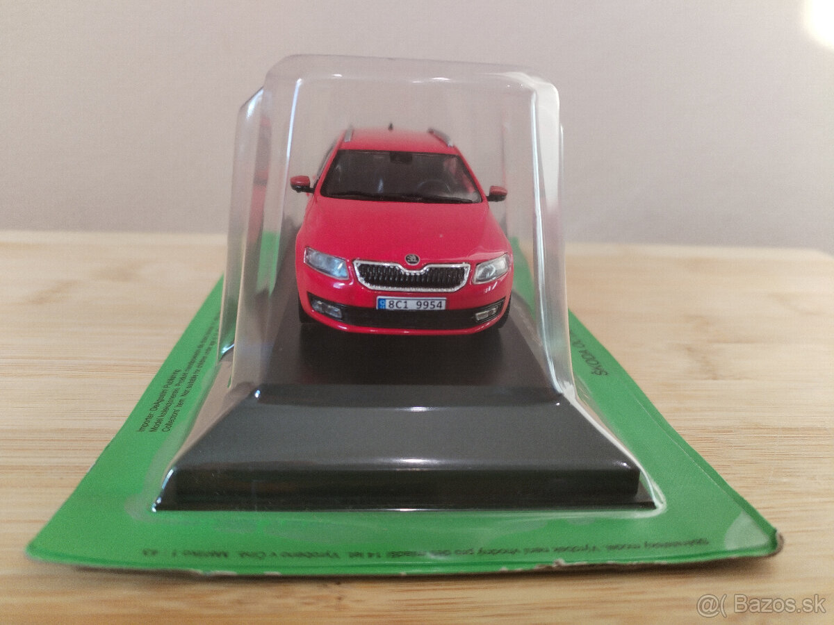 Predám model Škoda Octavia Combi 3 v mierke 1:43 DeAgostini. - 2