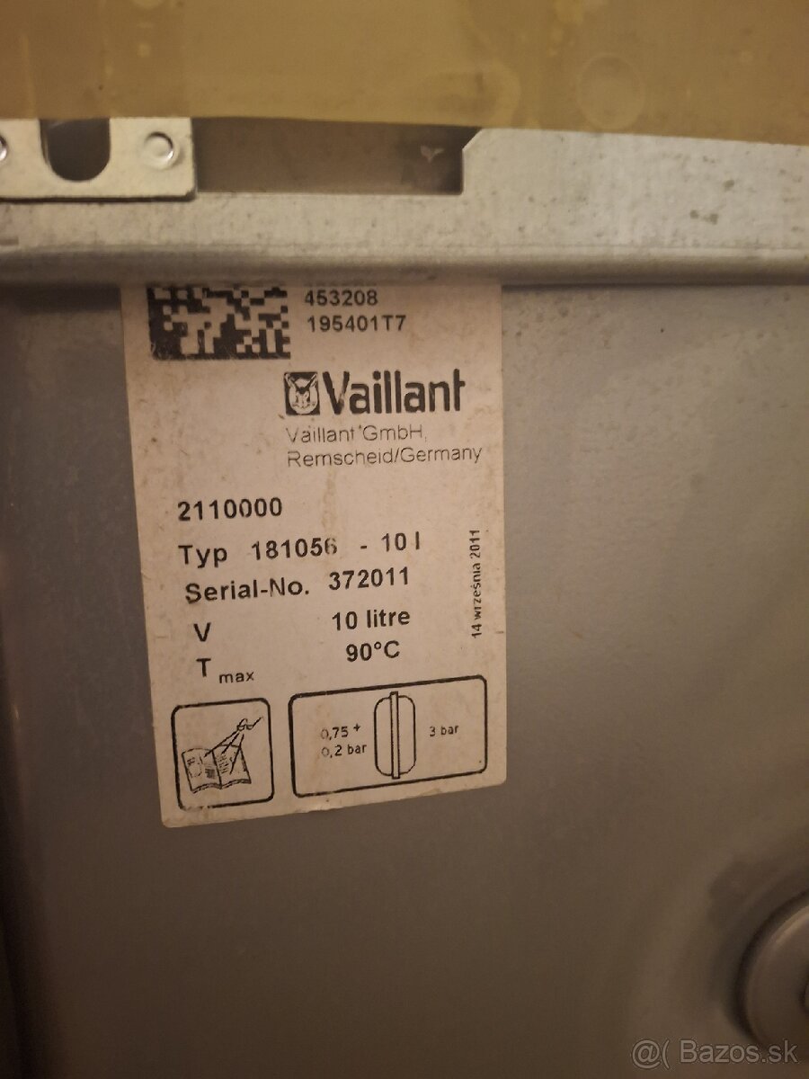 Plynový kotol Vailant - 2