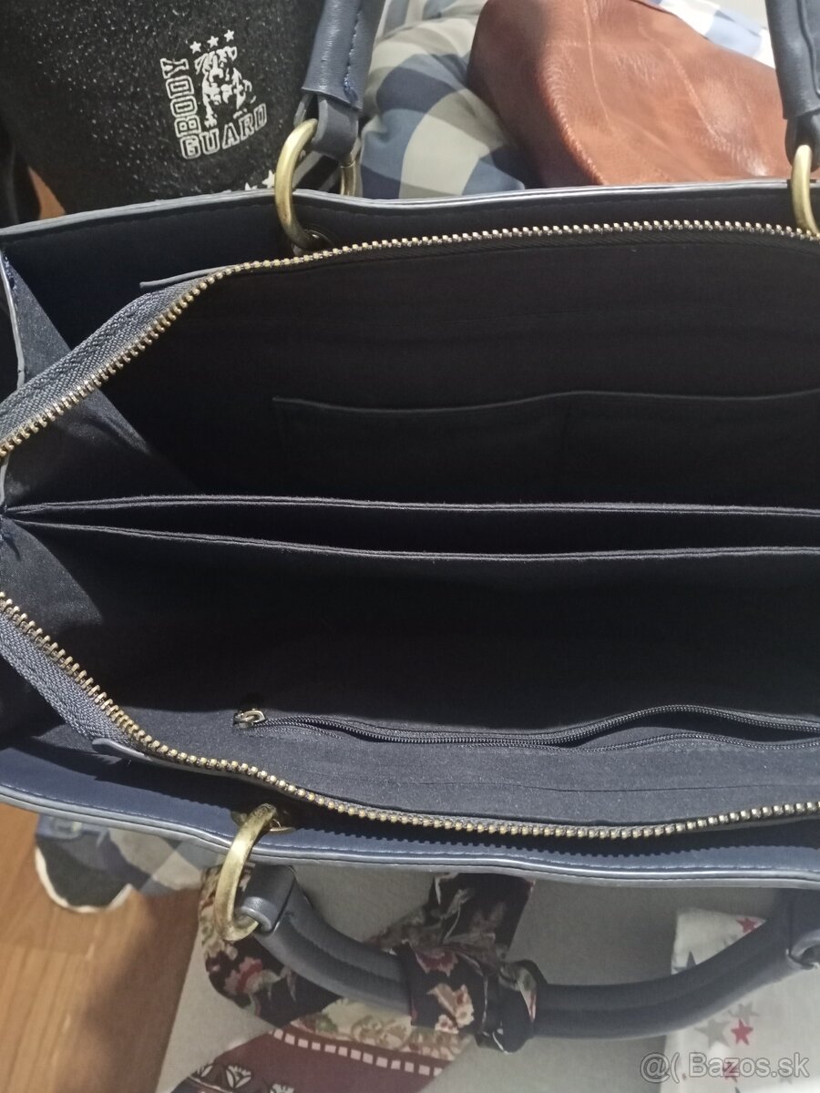 Dámska tmavomodrá kabelka - 2