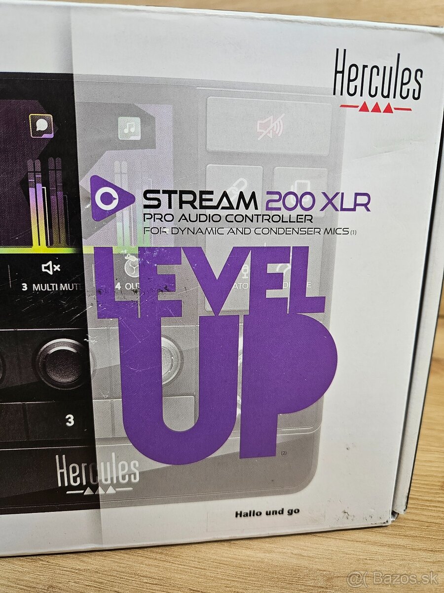 Hercules Stream 200 XLR – audio kontrolér pre streamovanie - 2