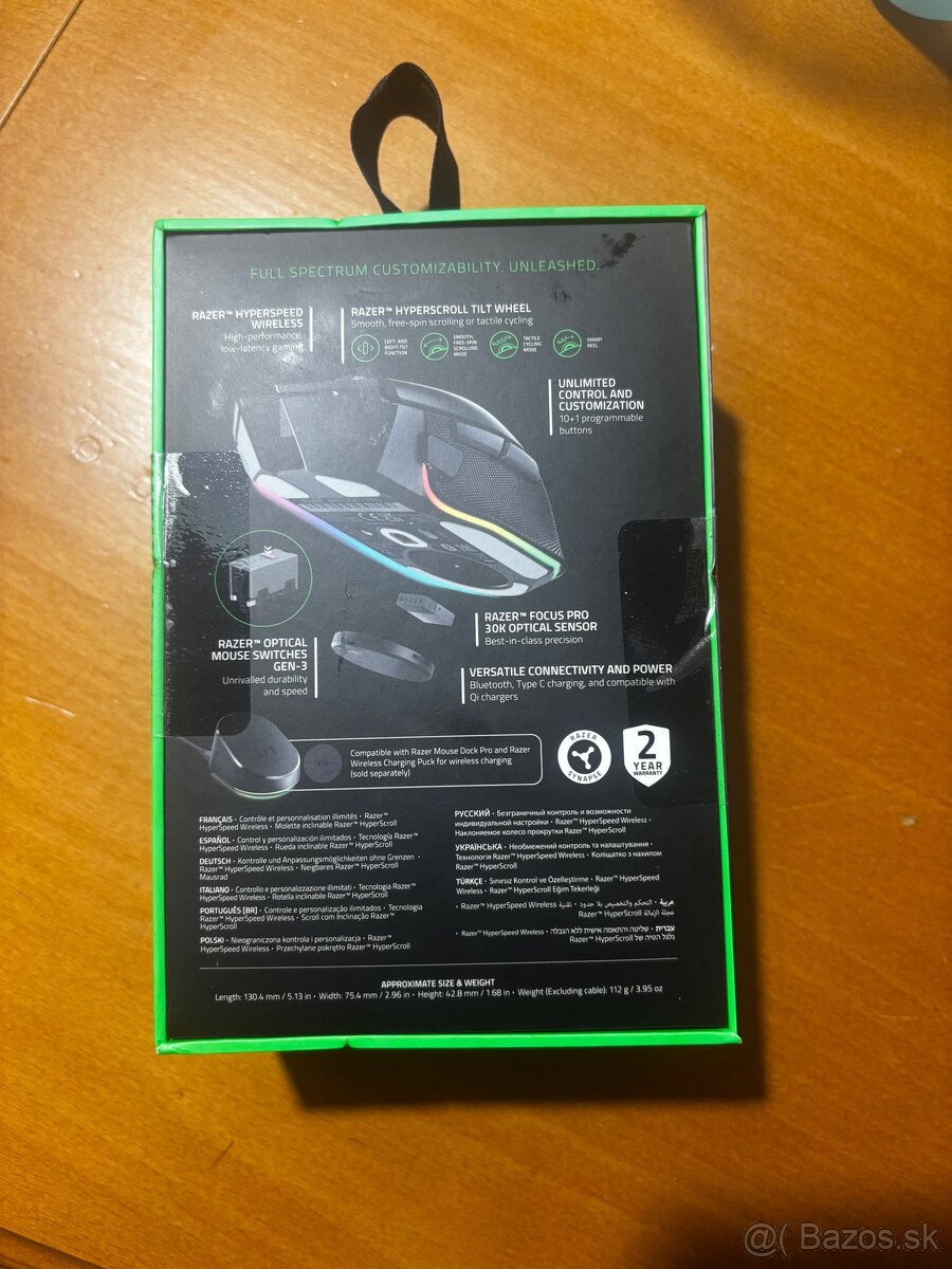Pc myš razer basilisk v 3 pro - 2