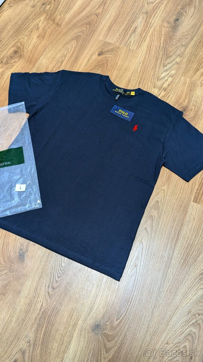 Pollo Ralph Lauren Modré Tričko - 2