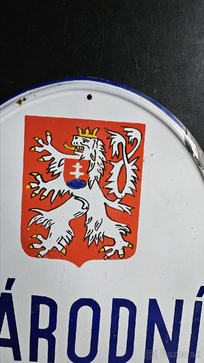 Plechová tabuľa - 2