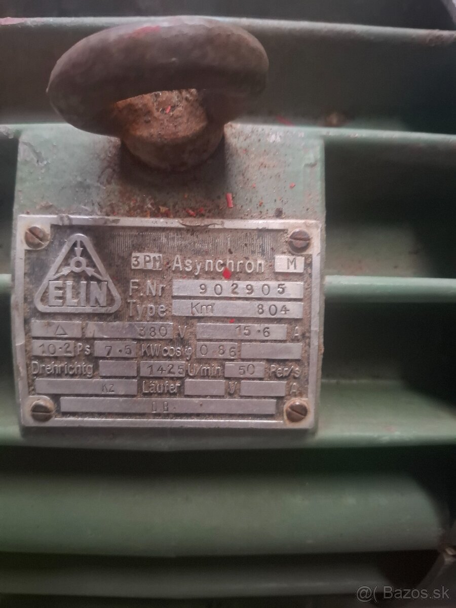 Predám elektromotor 7.5 kw - 2