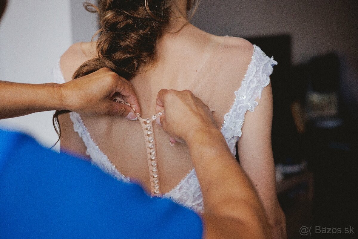 predám svadobné šaty IRIAN SAM- princeznovský štýl - 2