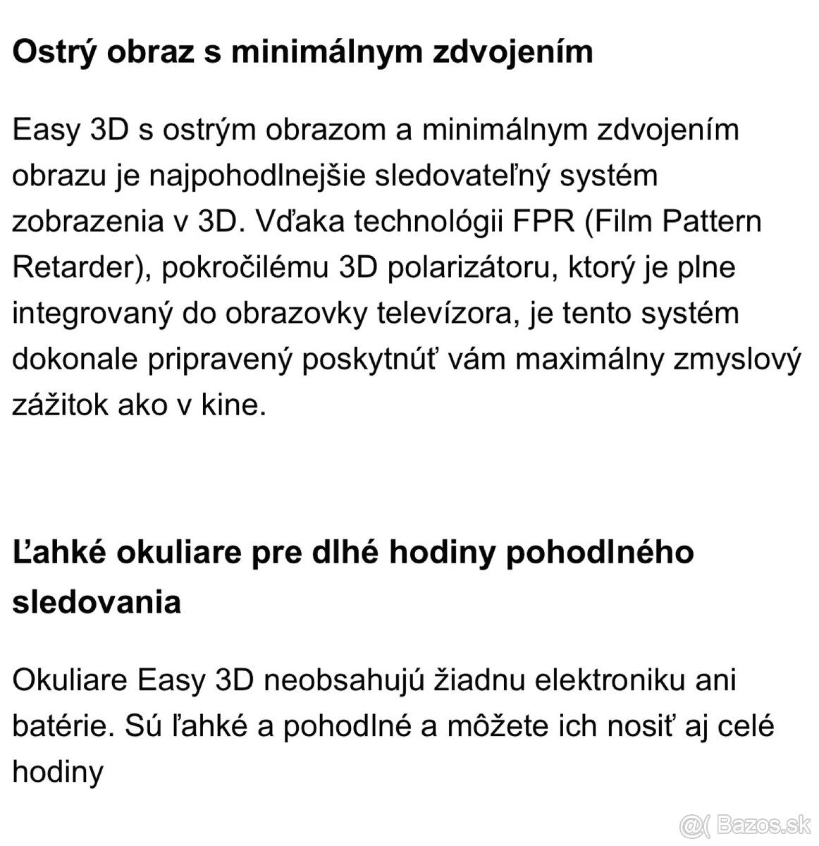 Philips 3D pasívne okuliare - 2