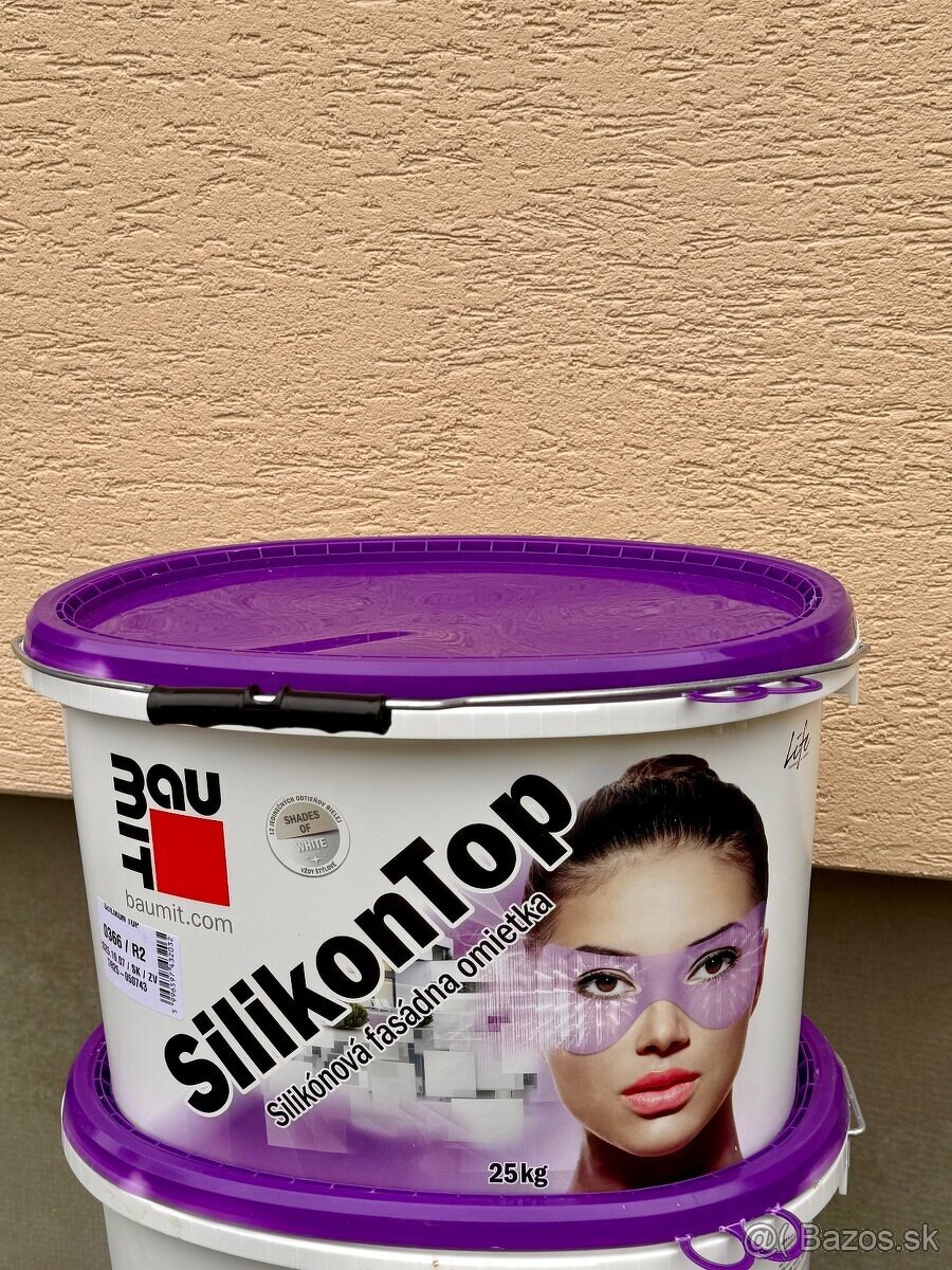 Fasádná omietka BAUMIT Silikon Top 0366/R2. - 2