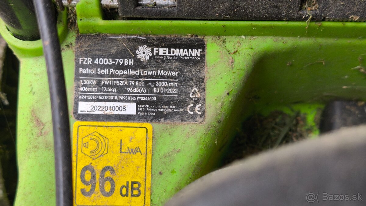 Benzinova kosacka FIELDMANN FZR 4003-79BH - 2