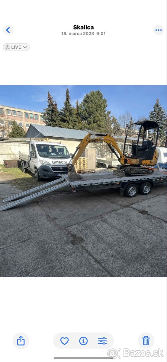 2-nápravový Prívesných vozík - 2