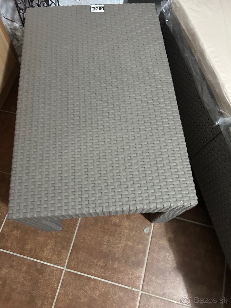 Ratanové sedenie – sivé - 2