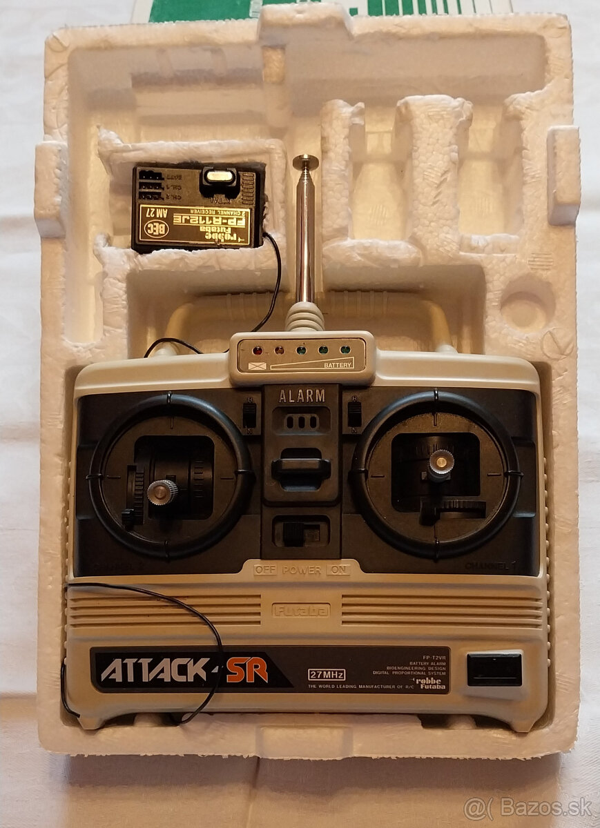 Vysielač Futaba Attack-SR FP-T2VR - 2