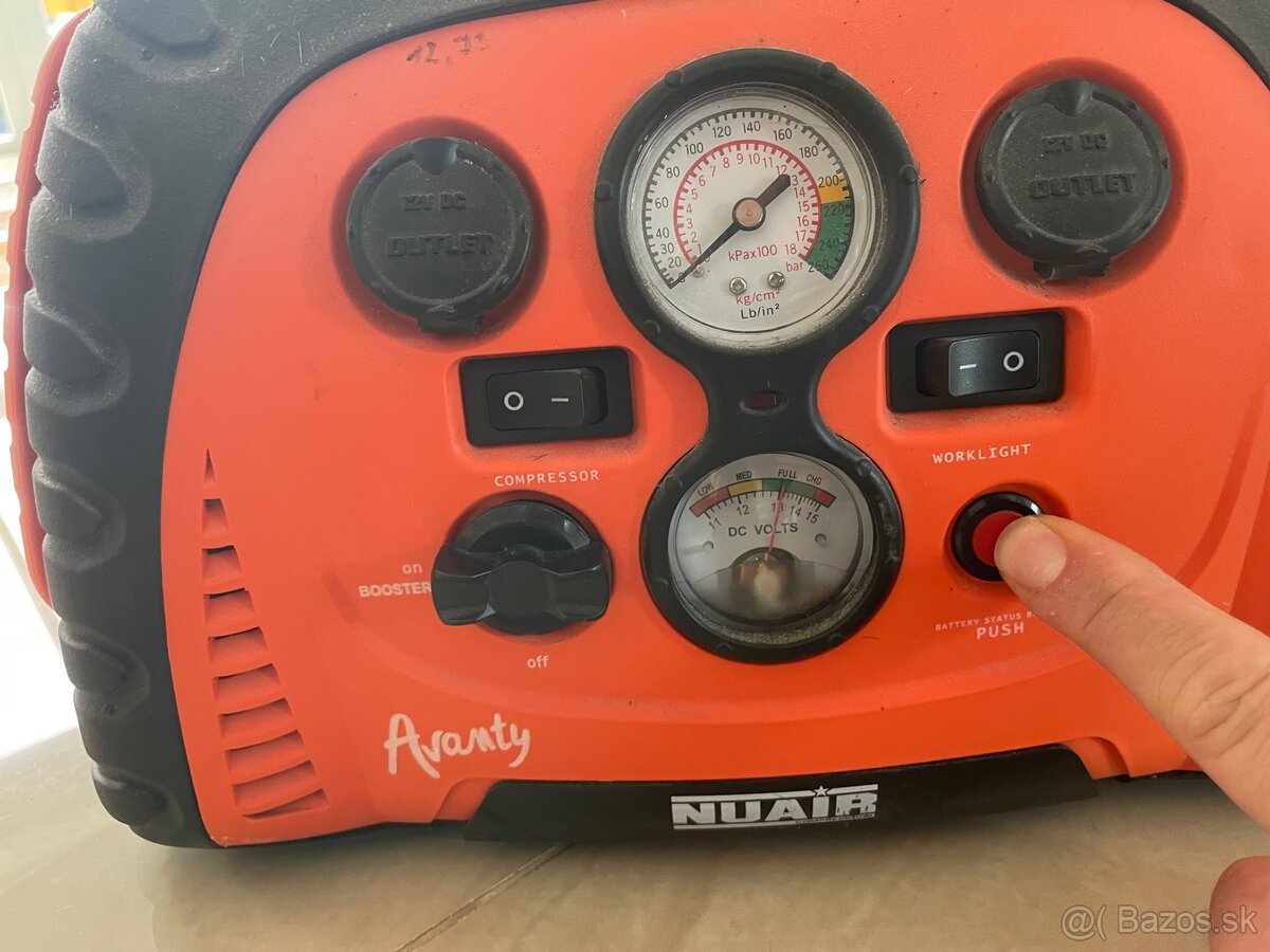 Štartovací box/kompresor/pover banka/menic230v - 2