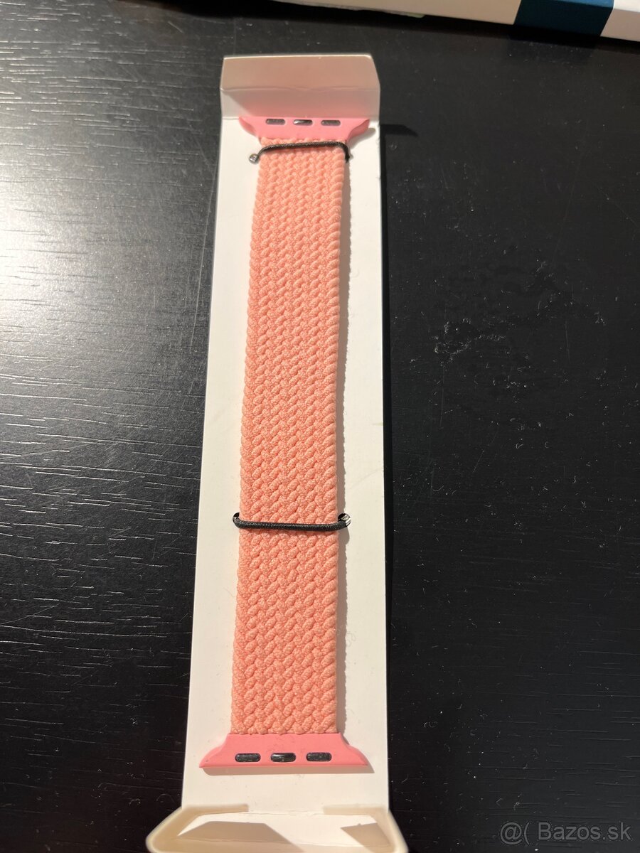 Apple Watch ružový remienok L - 2