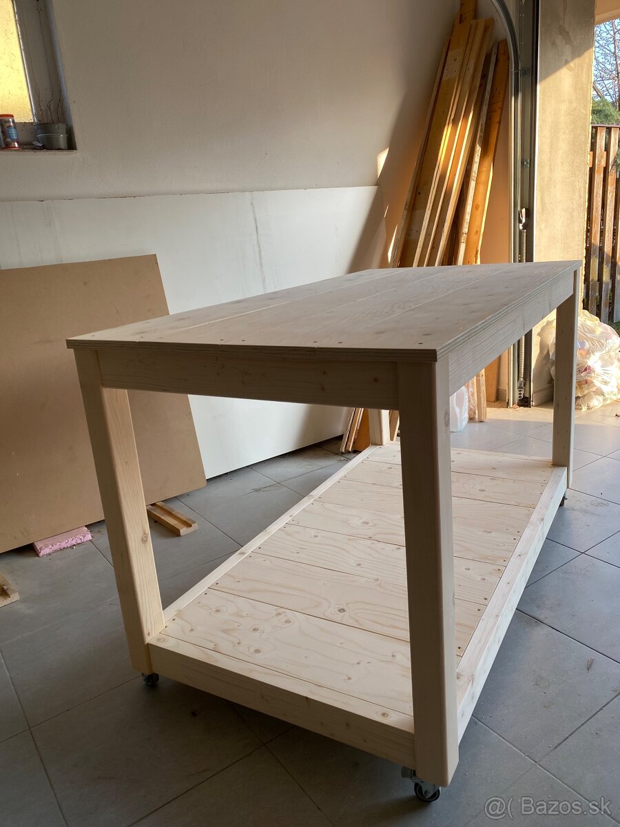 Predám drevený stol - 2