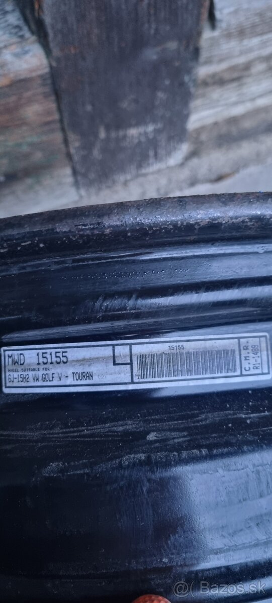 Plechove disky 5x112R15 - 2