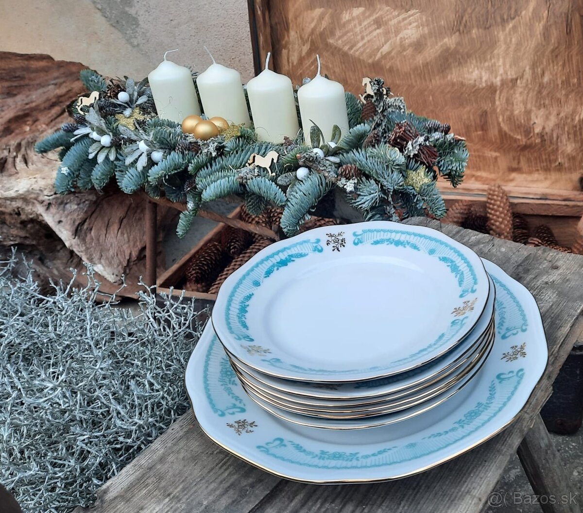 Set na múčnik, váza, motýľ - 2