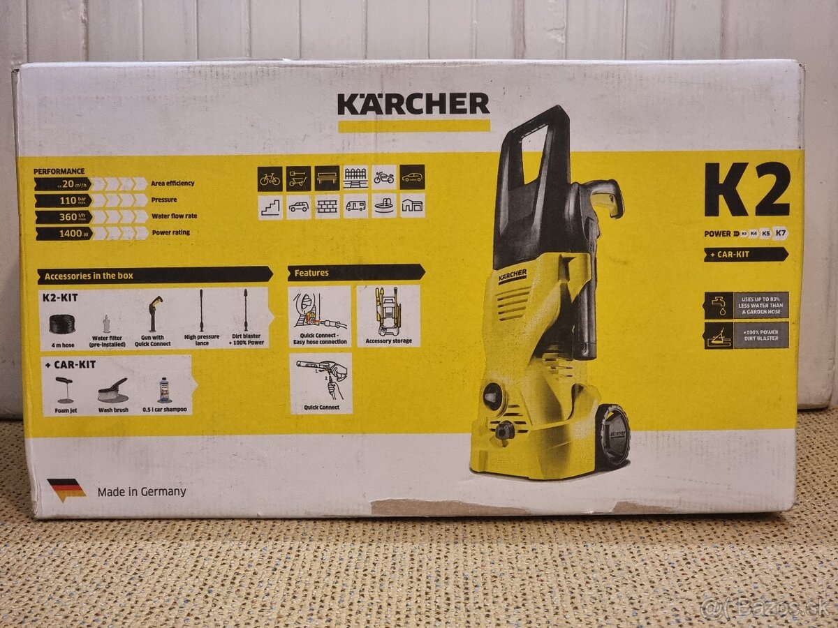 Vapka Kärcher K2 + CAR-KIT - NOVÉ - 2