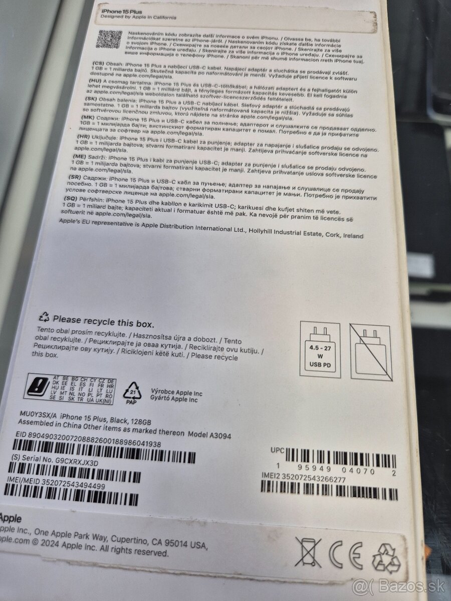 Predam Iphone 15 plus 128gb - 2
