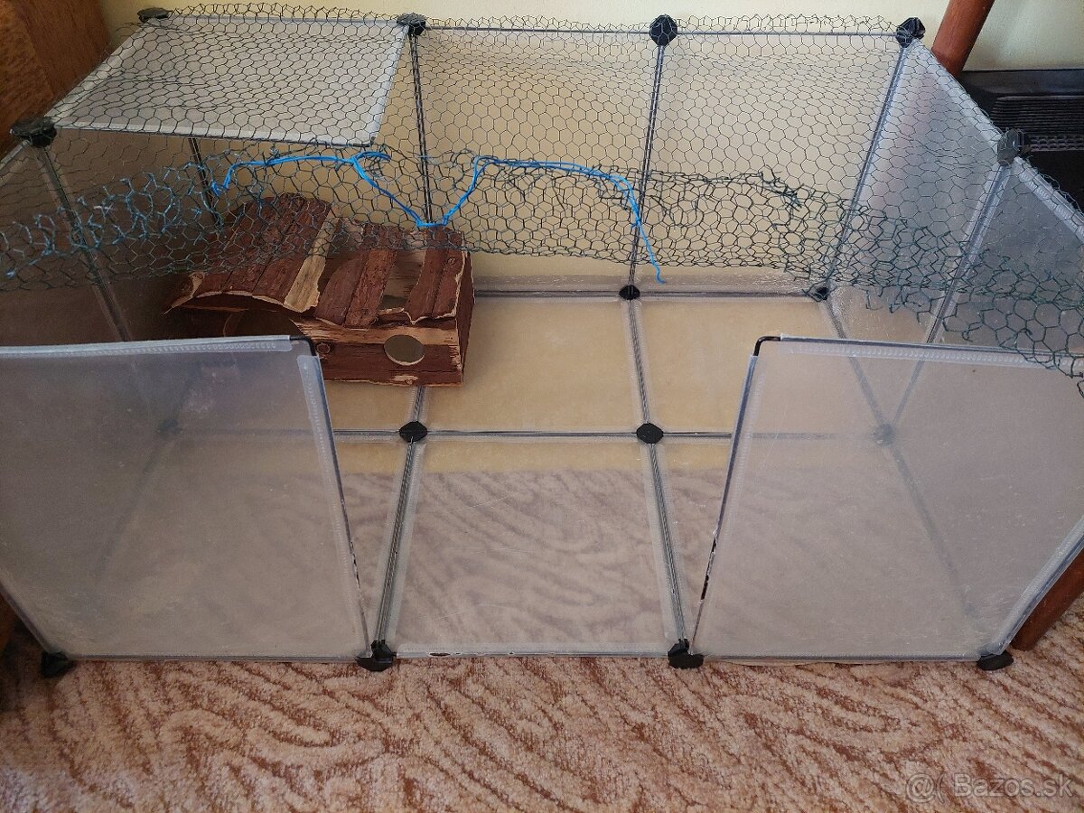 Klietka pre zajaca s príslušenstvom - 2