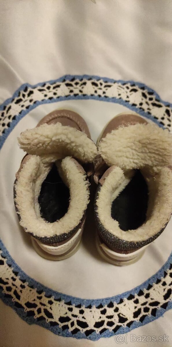 Dievčenské zimné topánky - 2