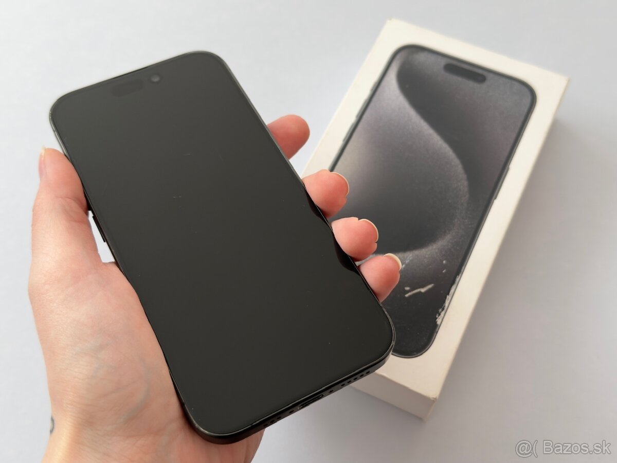 iPhone 15 Pro 128GB Black Titanium - 2
