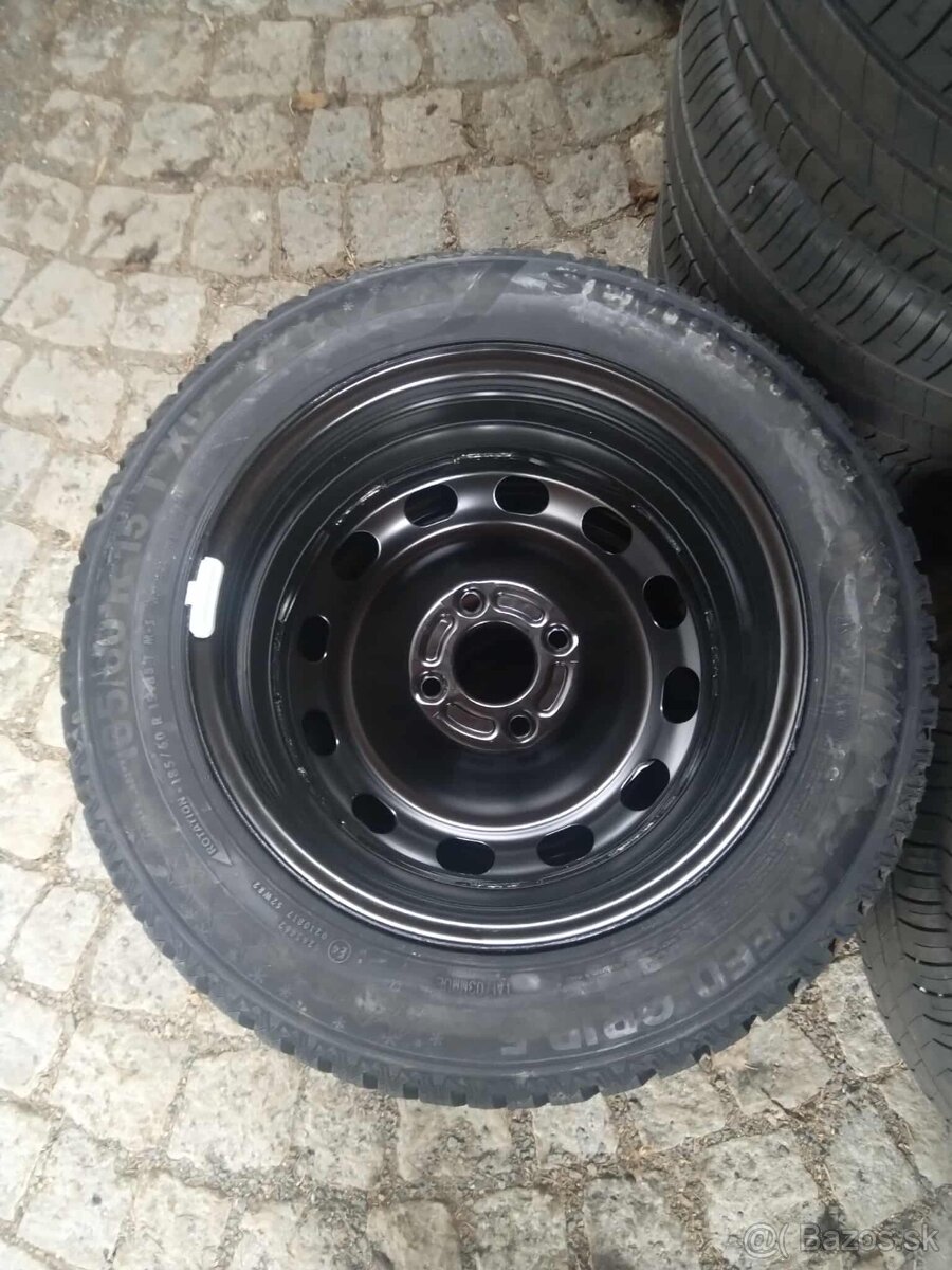 FORD R 15 + TPMS + zimné 185/60 15. - 2