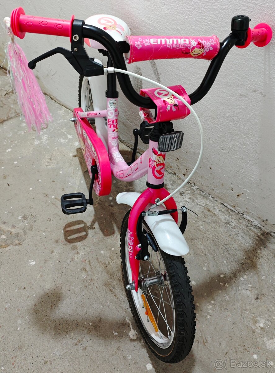 Detský bicykel Kellys "EMMA", veľkosť 16" - 2