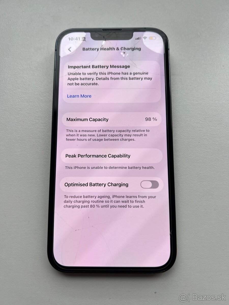 iPhone 13 pro 98% Battery, 128GB - 2