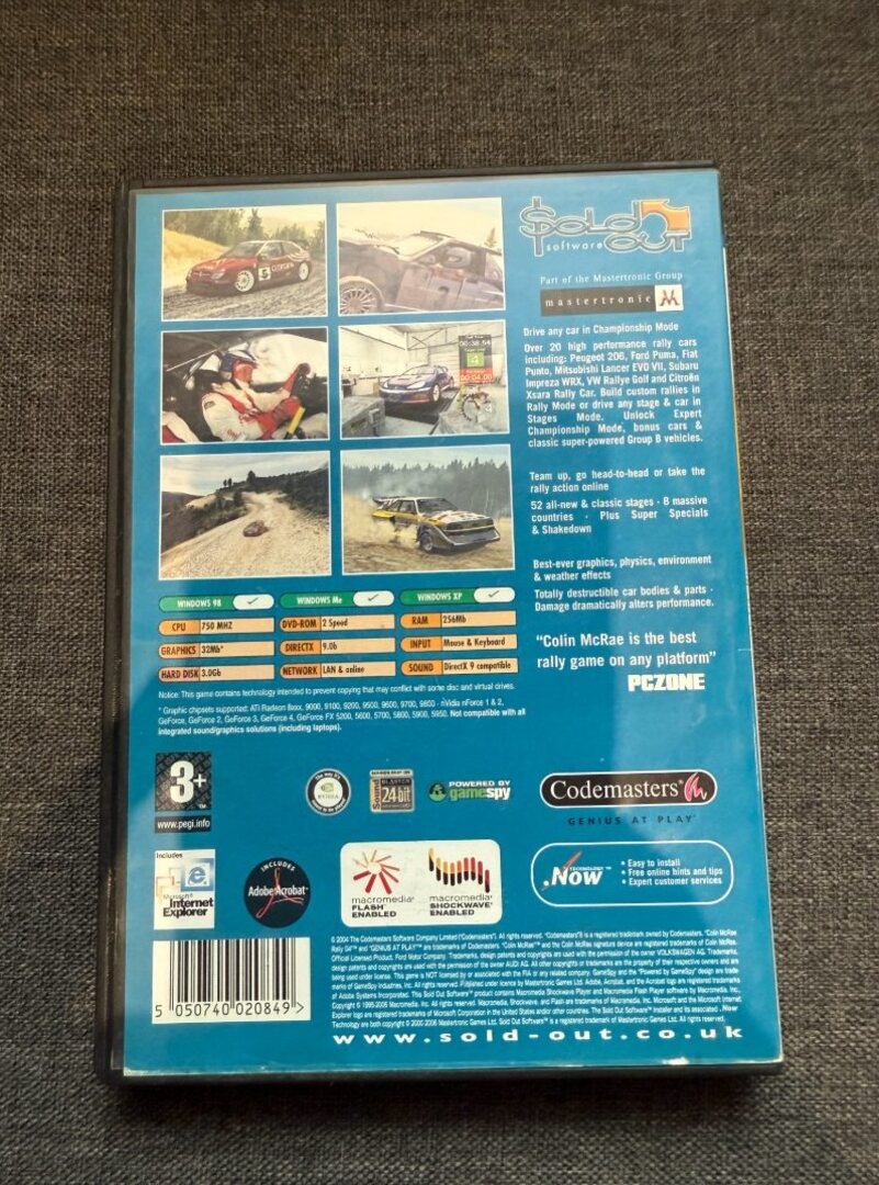 PC hra: Colin McRae Rally 04 (DVD-ROM) - 2