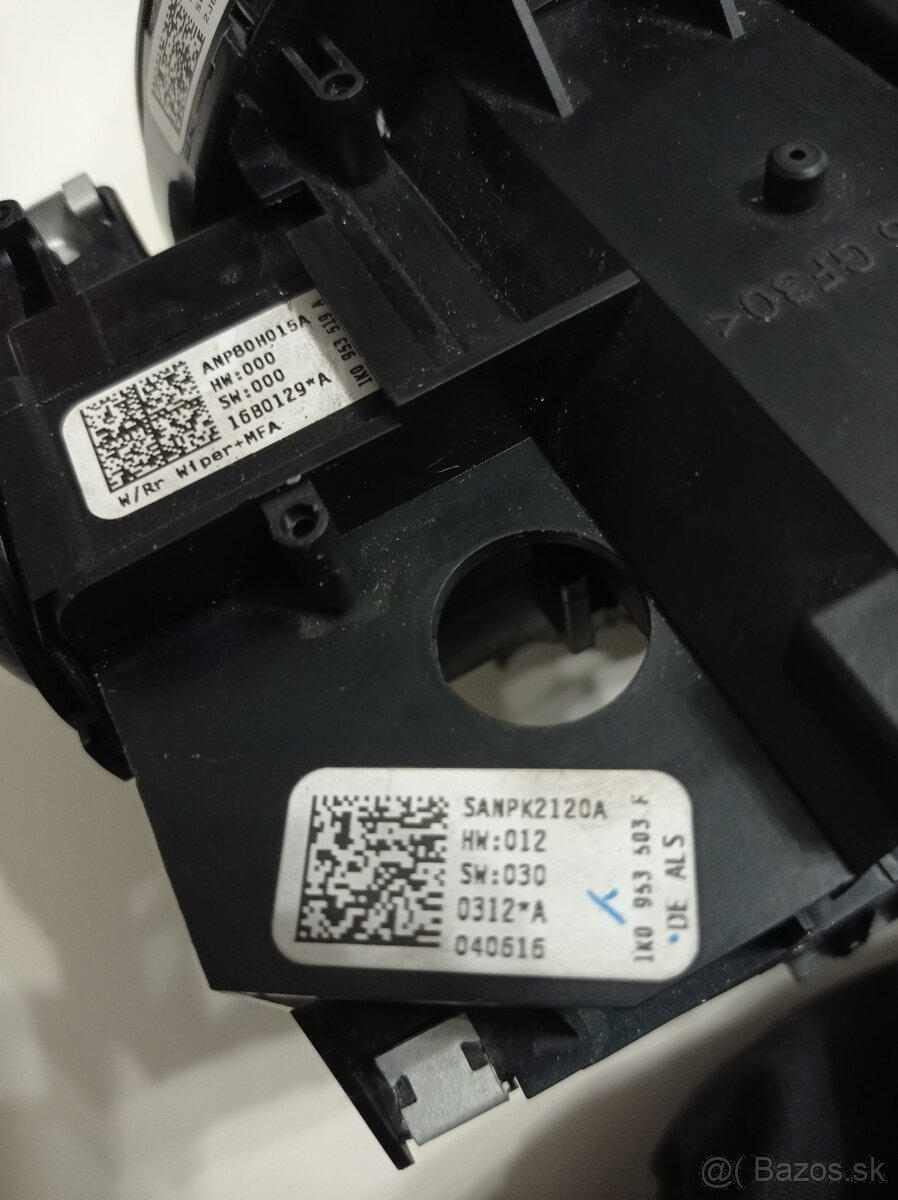 Páčky pod volant Golf 5 - 2