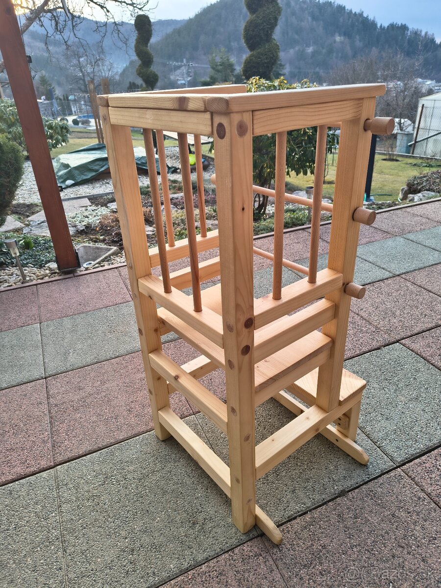 Drevená učiaca veža - 2