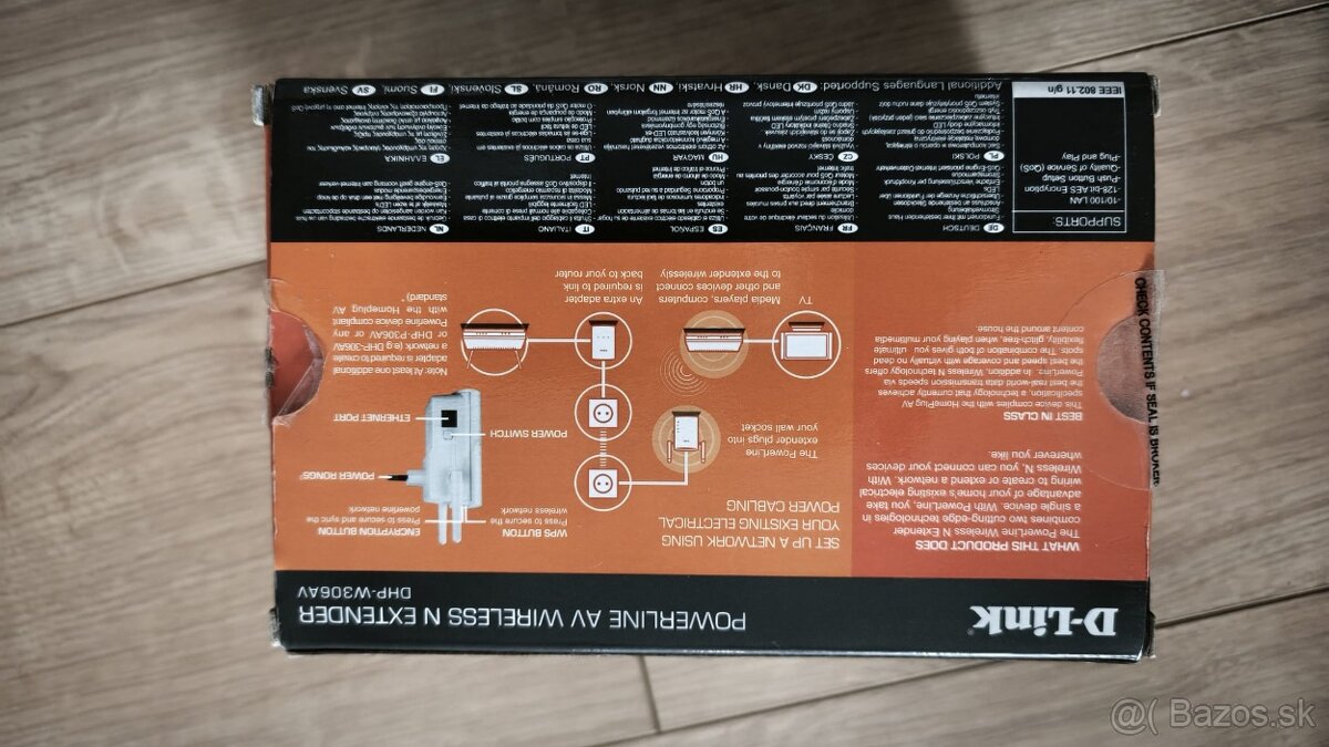 D-Link Powerline AV Wireless Extender DHP-W306AV - 2