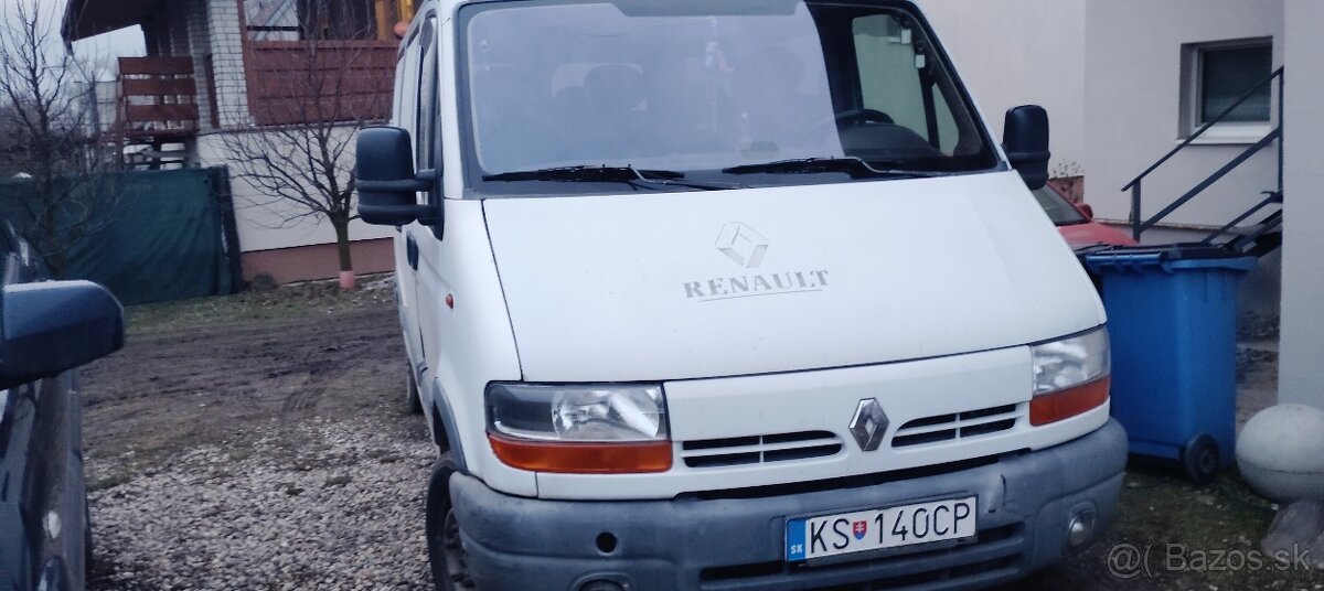 Predám vymením Renault master 2001 2,8 diesel - 2
