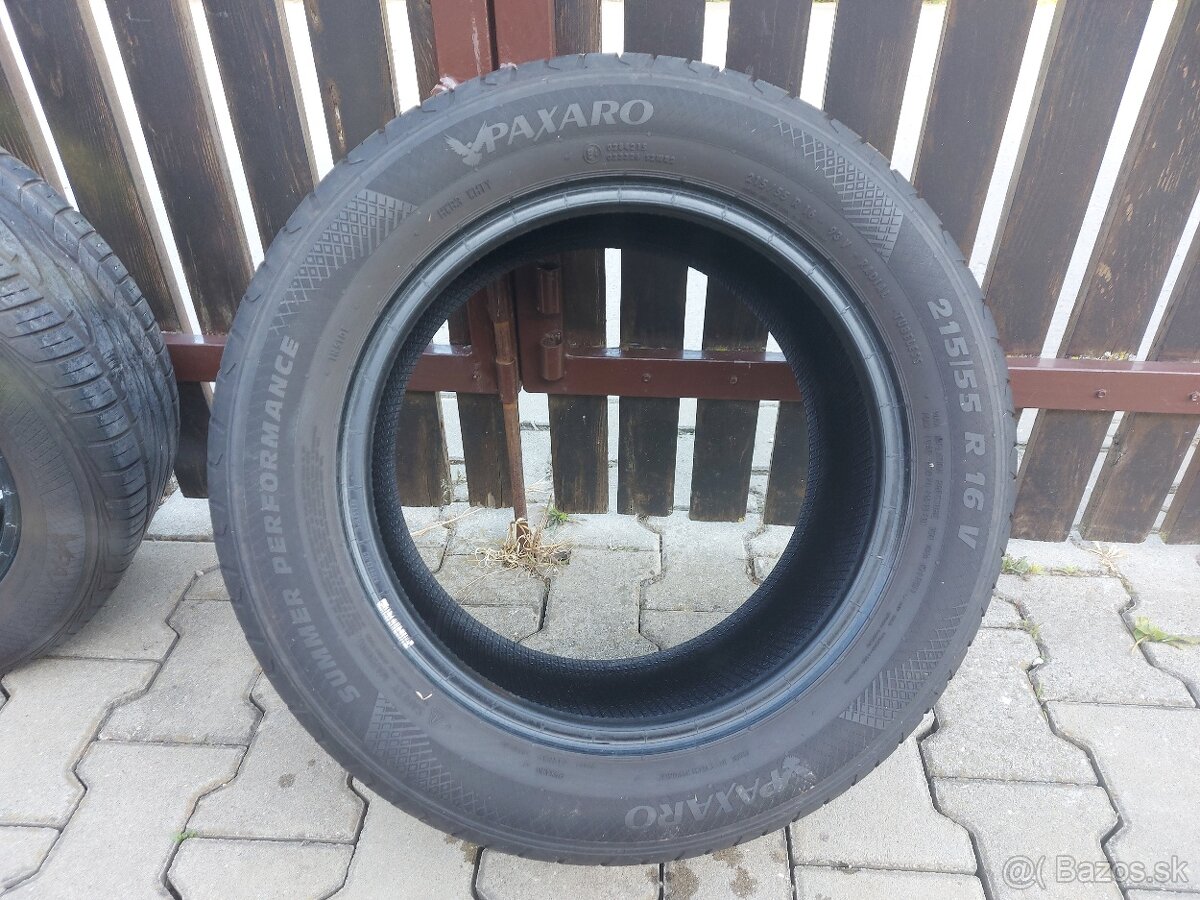 Letné pneumatiky 215/55/R16 - 2