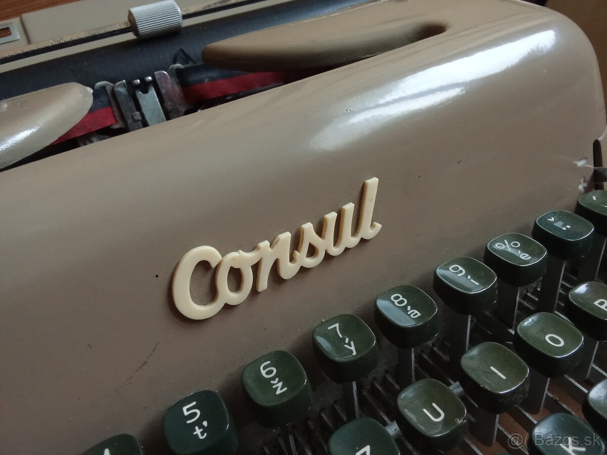 Retro CONSUL písací stroj - 2