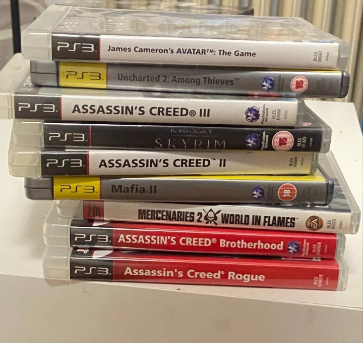 hry na ps3 spolu za 20 eur - 2