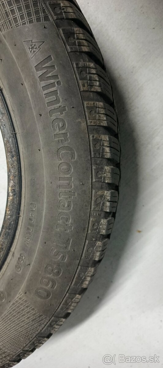 185/65 r15 zimne Continental - 2