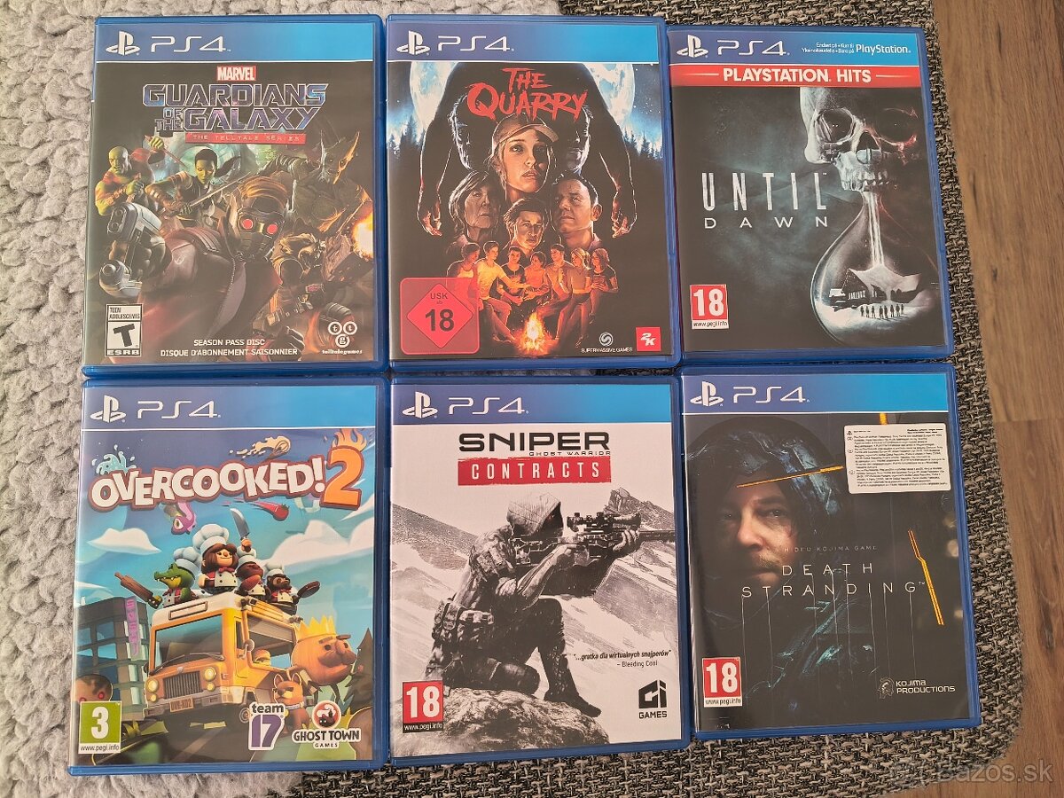Predám PS4 Slim 1TB, 2 ovládače a 6 hier - 2