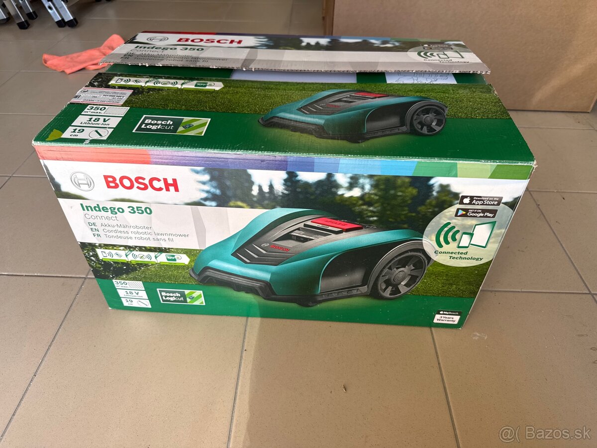 Predam roboticku kosačku Bosch Indego 350 - 2