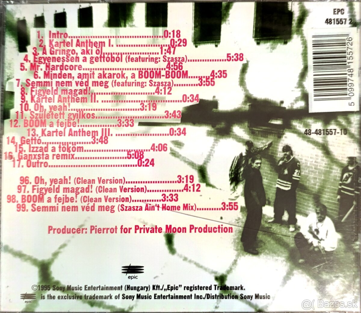 Cd rap Ganxsta Zolee - 2