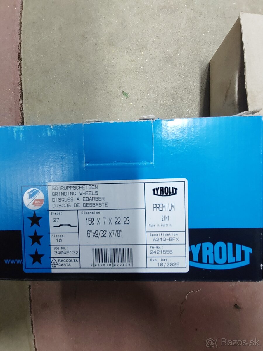 Rezne - brúsne kotúče 150mm - 2