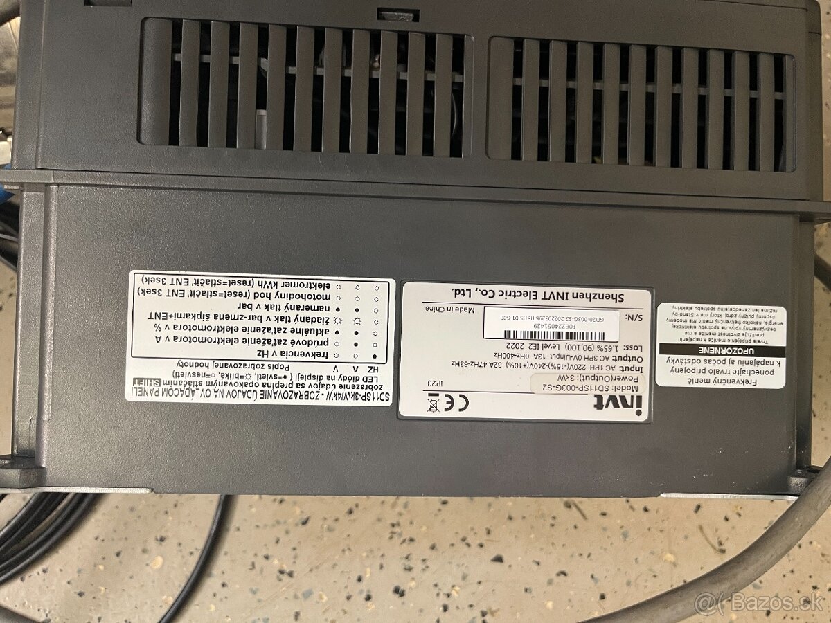 ponorné čerpadlo s frekvenčným meničom - 2