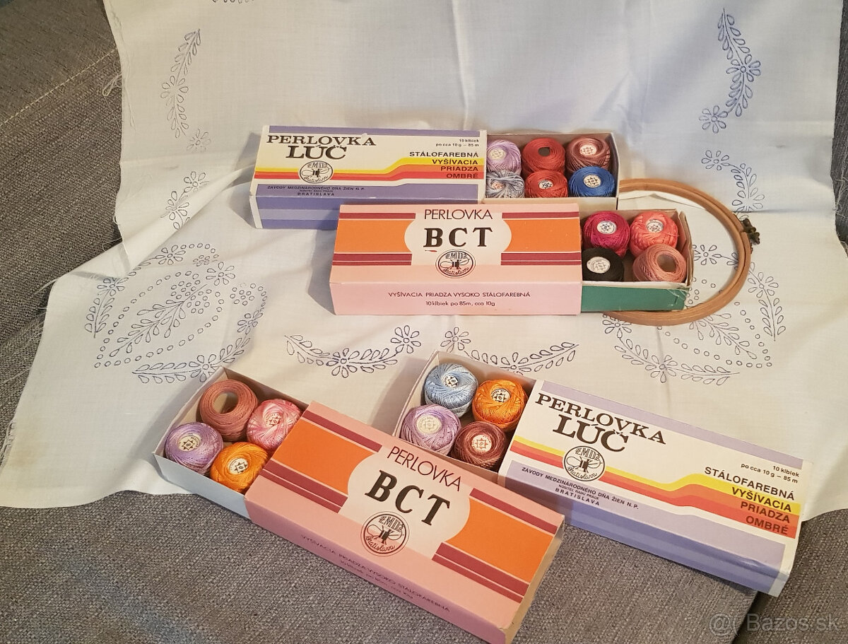 Perlovky + obrus +... - 2