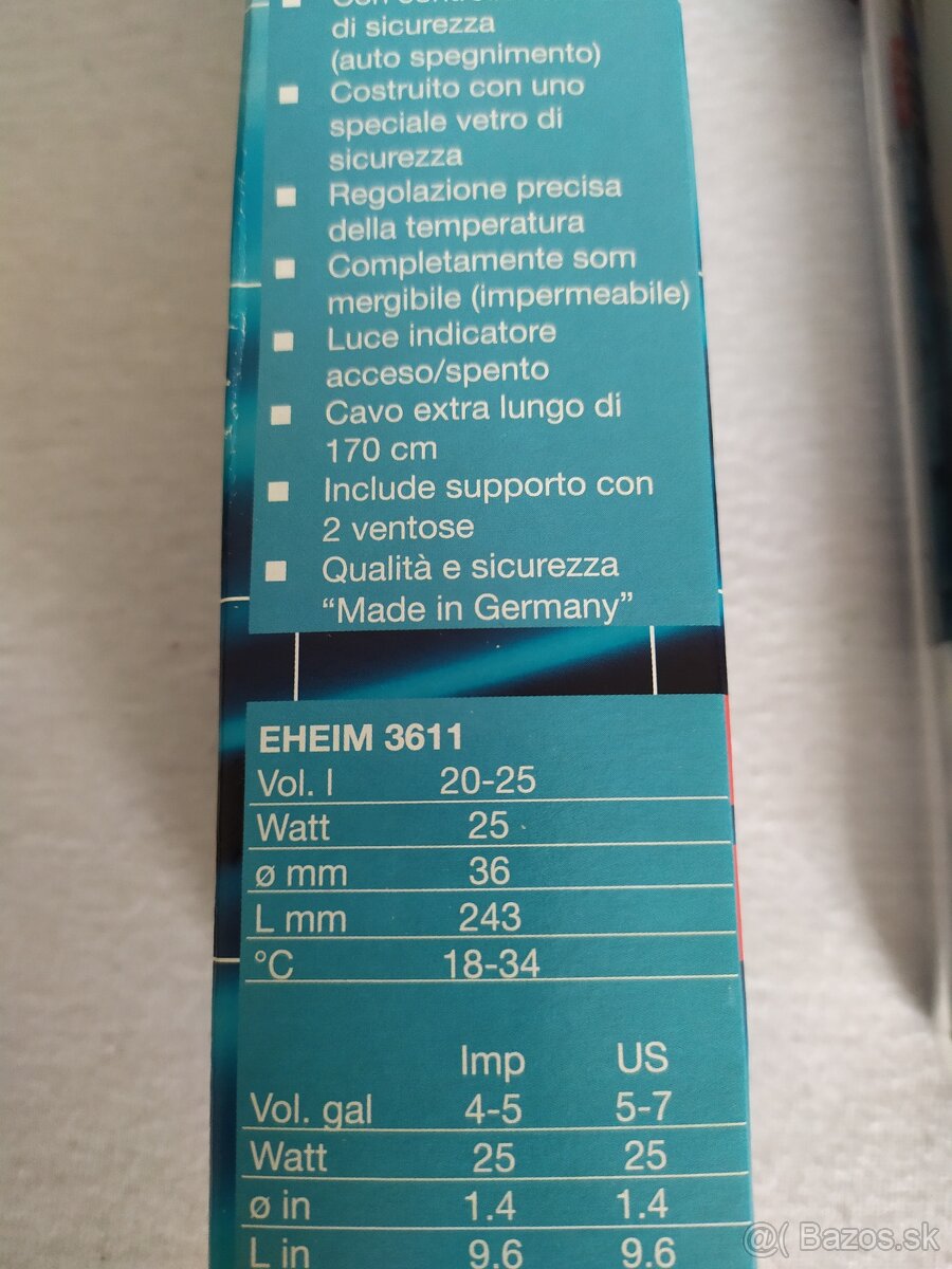 ohrievač vody EHEIM - 2