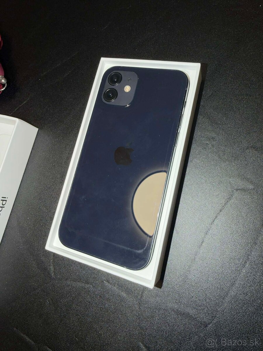 PREDÁM IPHONE 12 , 64GB, Black - 2