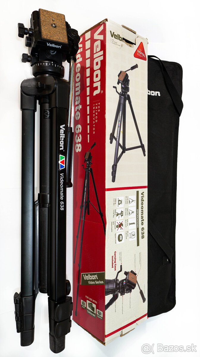 Statív Velbon Videomate 638 - 2