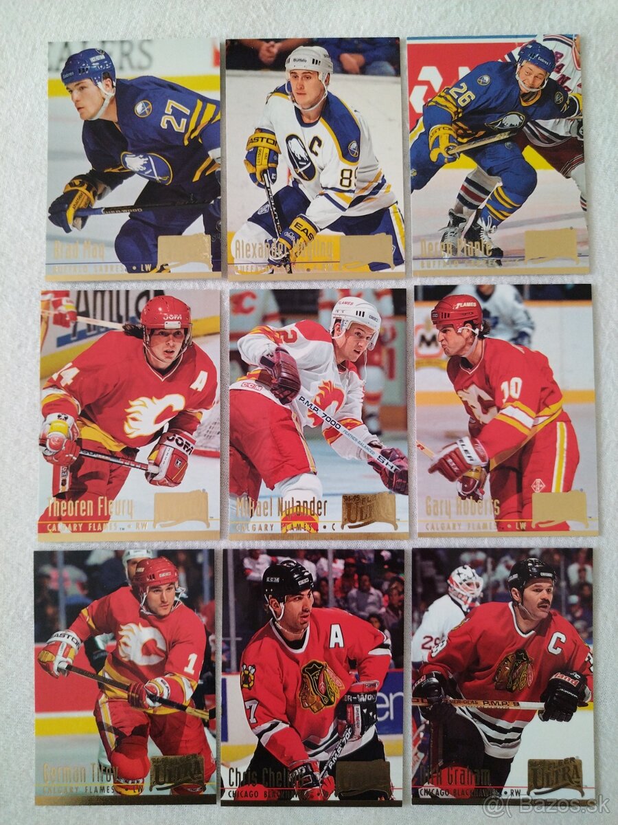 Hokejové kartičky Fleer ultra 94/95 - 2