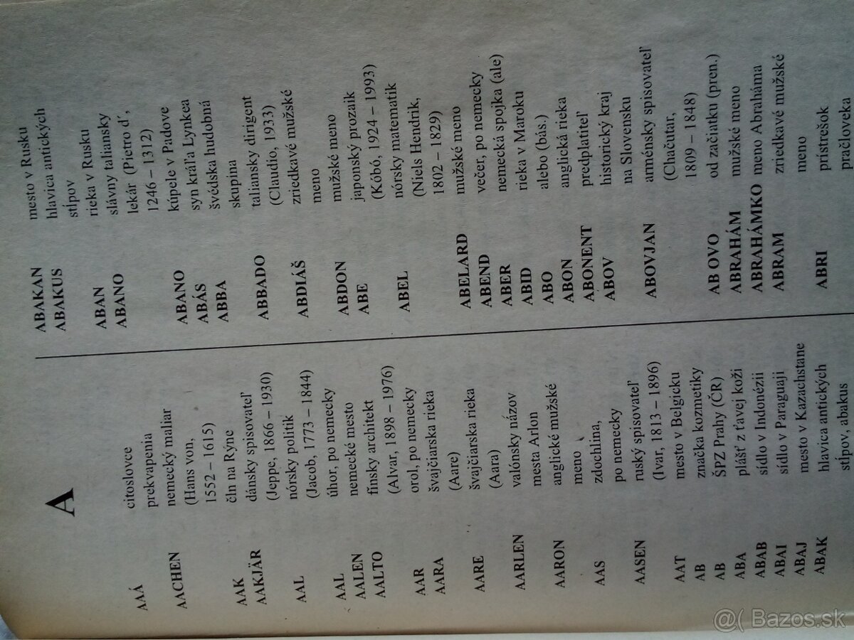 Slovník pre krížovkárov - 2