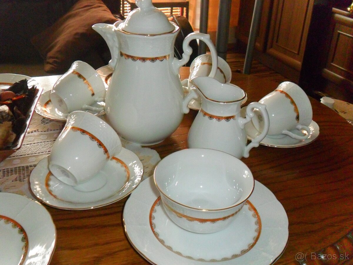 porcelánový kávový set zn.MENUET - 2